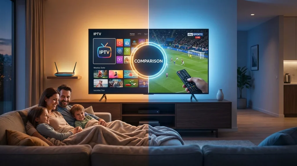 IPTV Abonnement vs Abonnements TV Traditionnels
