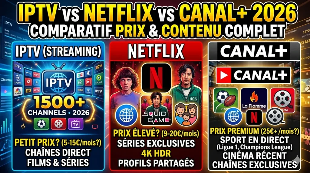 IPTV vs Netflix