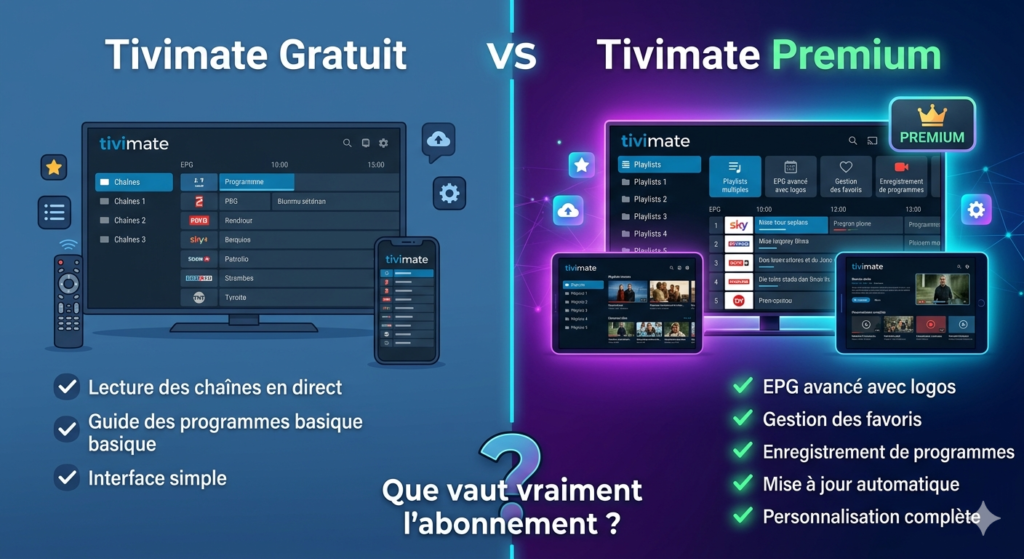 Abonnement IPTV